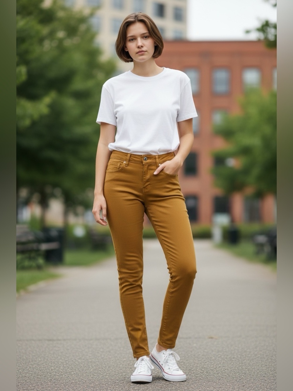🫶🏻 Maurices High-Rise Denim Flex Skinny Jeggins